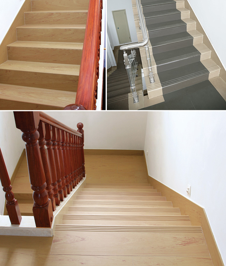 Staircase Panel of Terracotta Flooring, Terracotta Stair Tile