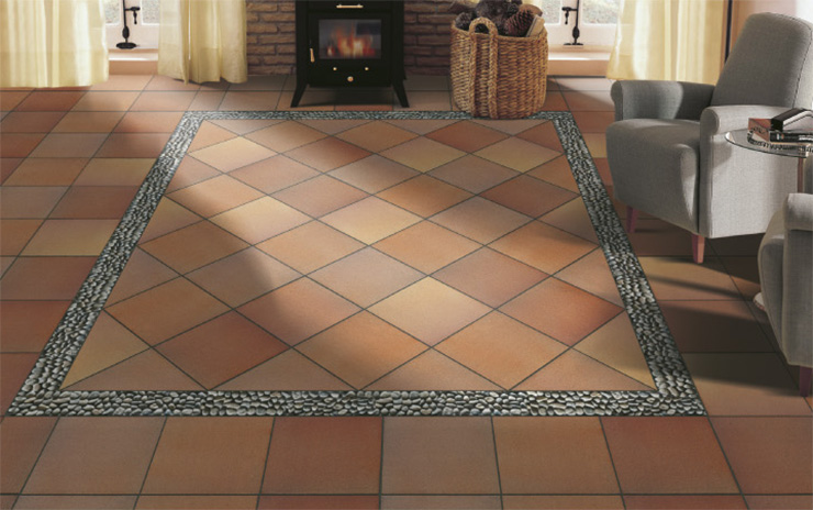 terracotta floor tile