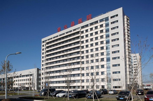 Projet d'hôpital de revêtement en terre cuite LOPO à Beijing