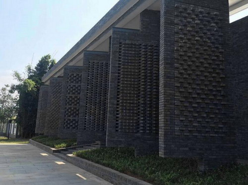 LOPO projeto de tijolos de terracota - Zhijiang Flying Tigers Memorial Hall Renovation