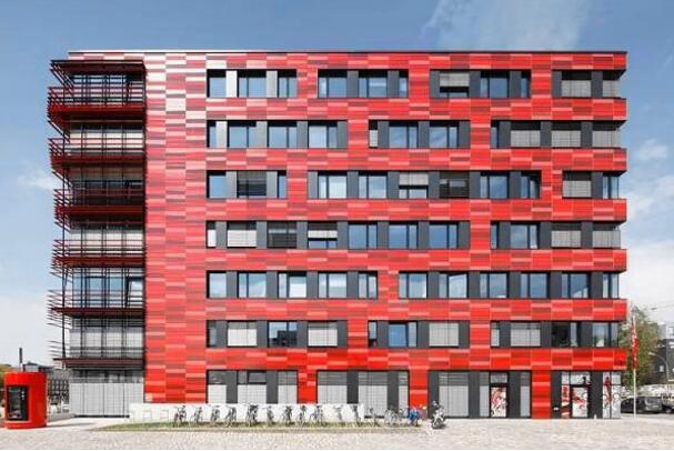 Terracotta panels Amazing Projects - it is not just red
