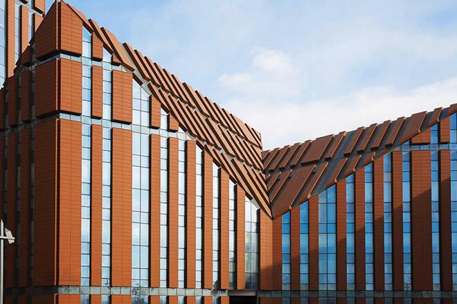 LOPO TERRACOTTA CLADDING PROJECT: SHENYANG YOUTH ACTIVITY CENTER