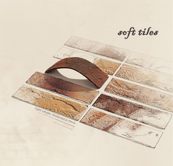Soft Tiles - nya produkter från LOPO Terracotta Corporation