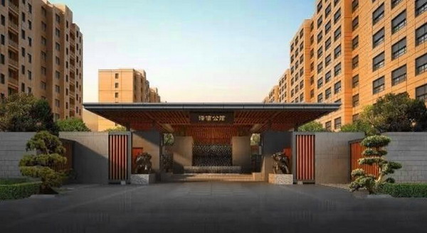 Projeto do Sistema de Parede de Cortina de Placa de Cerâmica LOPO - Beijing Zarsion Residential Community