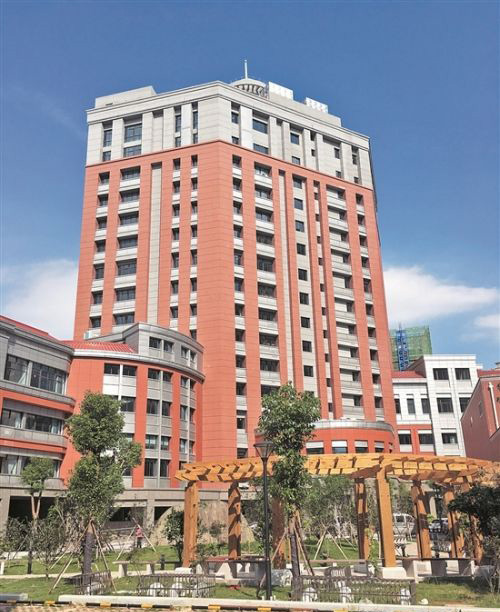 Old building for a new look Quanzhou First Hospital Geriatrics Branch officially put into use