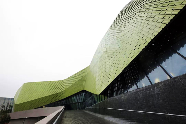 Novo edifício do salão de exposições da cidade de Ningbo