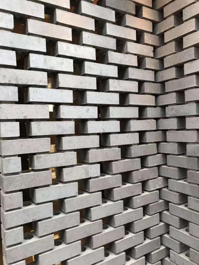 Disegno di effetto di ingegneria della parete divisoria del mattone della muratura di Qingshui