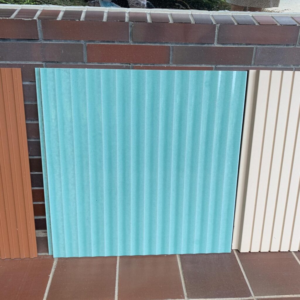 Panel de terracota esmaltado
