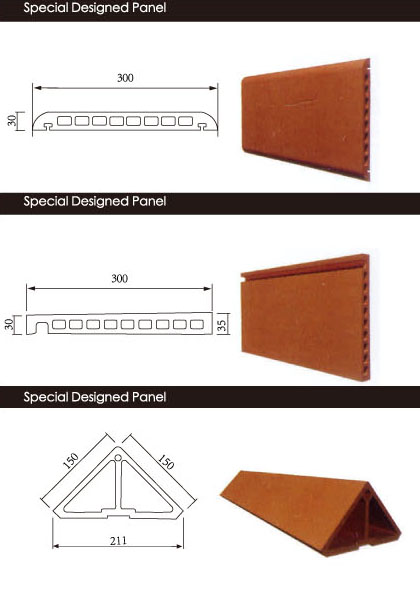Customized Special Shape Terracotta Facade Panels